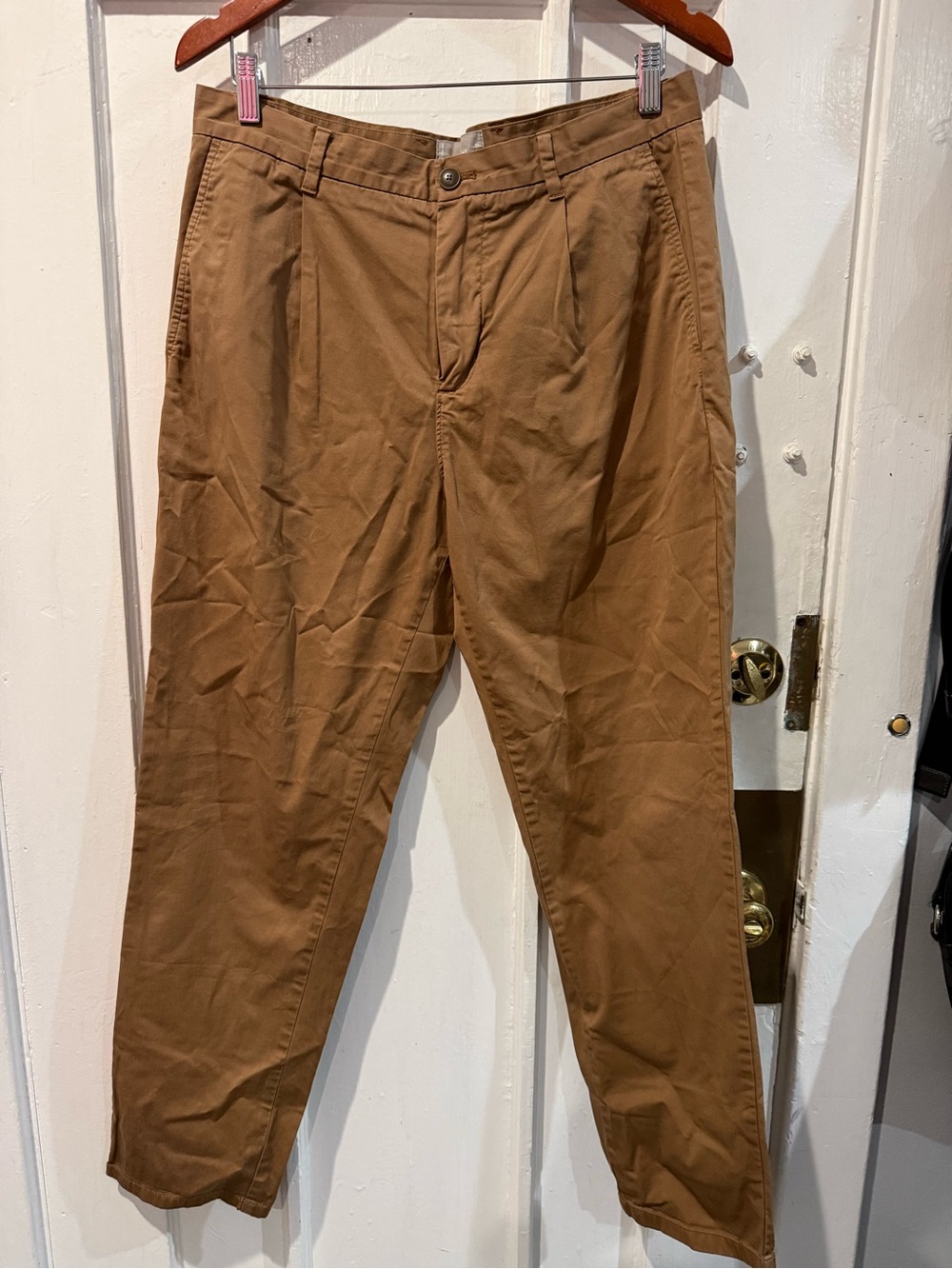 Everlane Men's Chinos in Warm Brown